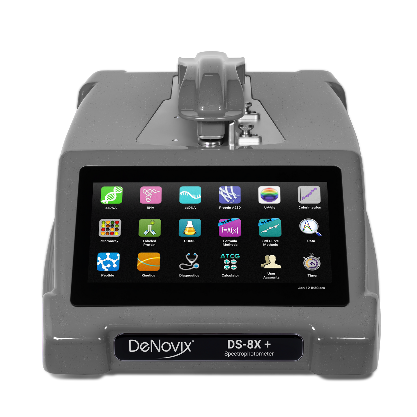 DS-8X Eight Channel Spectrophotometer Tungsten Silver