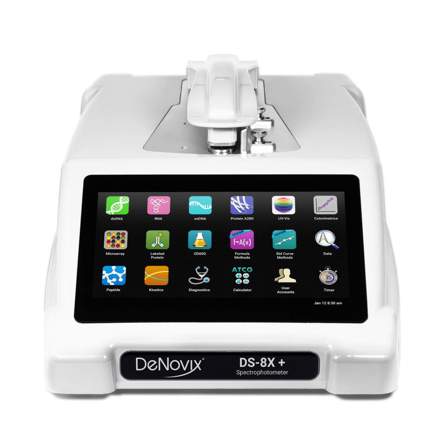 DS-8X Eight Channel Spectrophotometer Arctic White