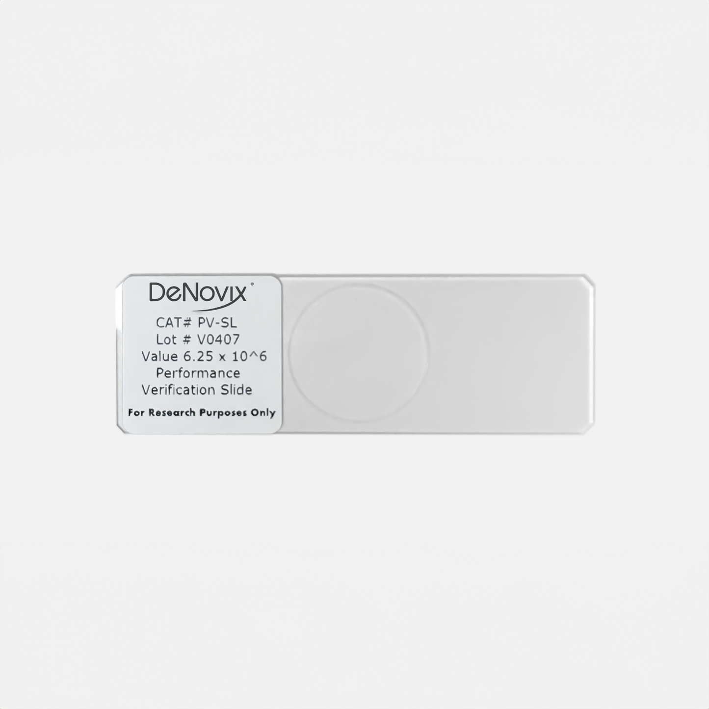 CellDrop Automated Cell Counter Performance Verification Slide