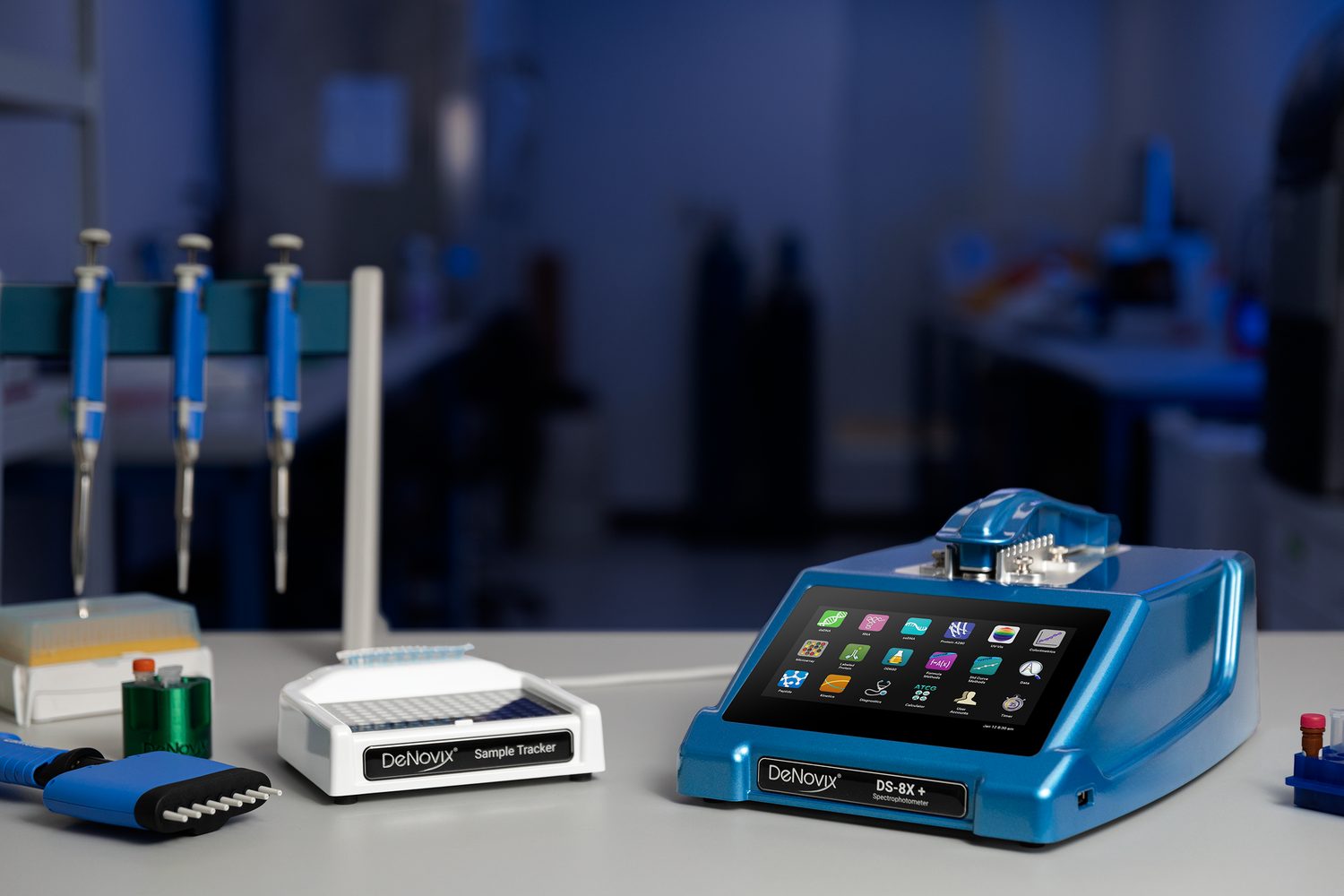 Spectrophotometers and Fluorometer