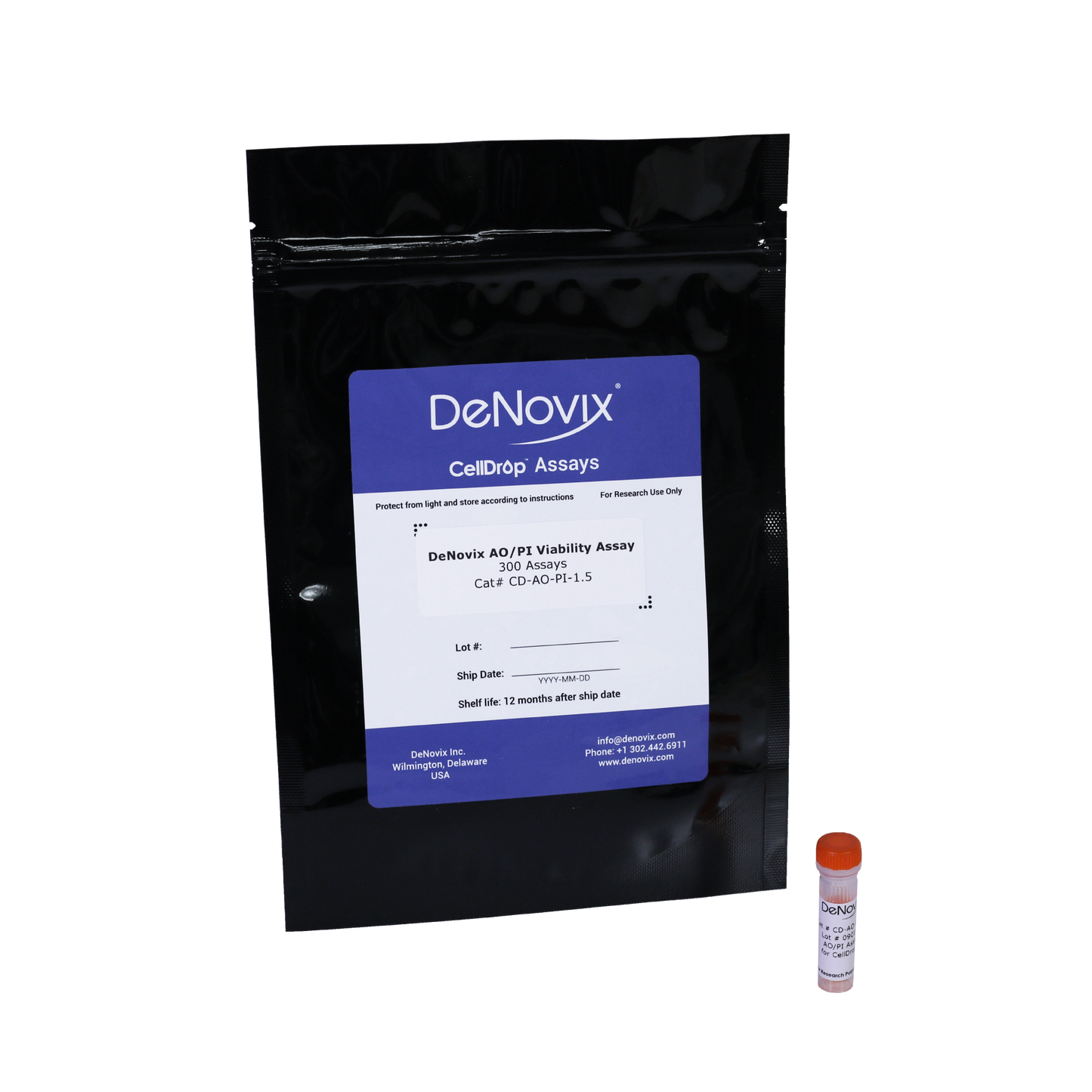 DeNovix AO/PI Viability Assay