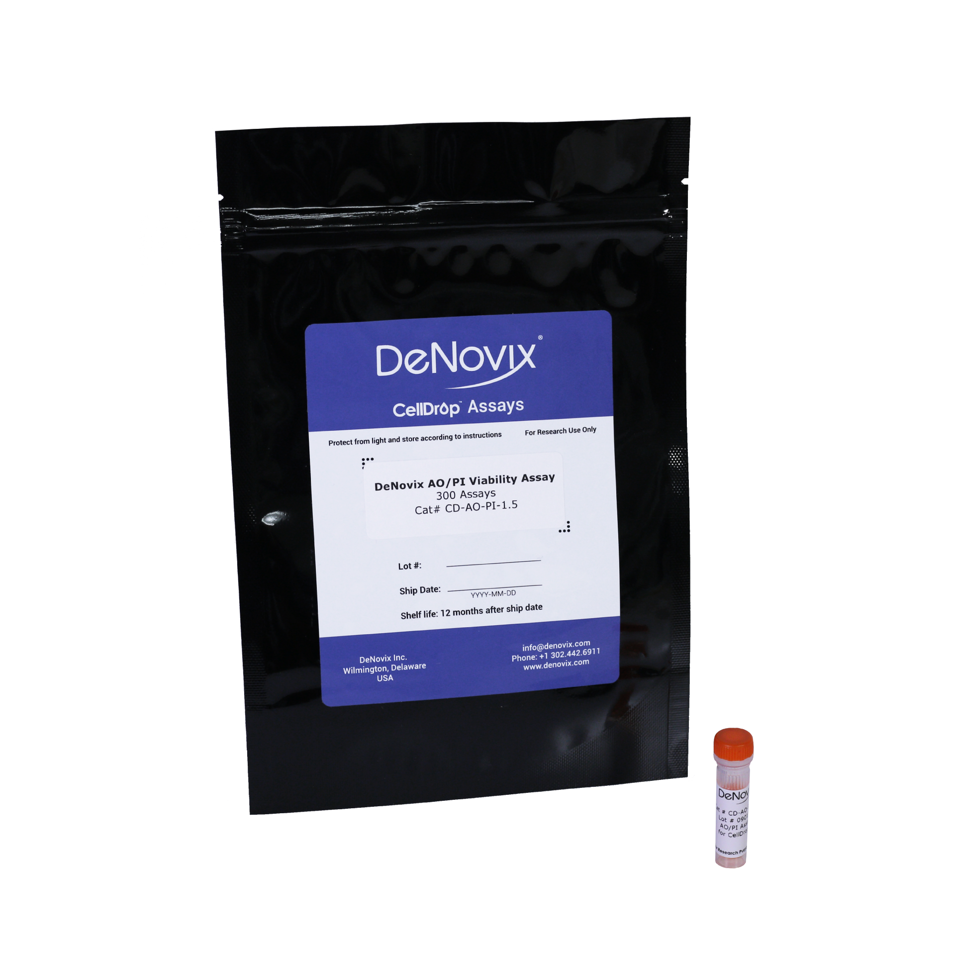 DeNovix AO/PI Viability Assay