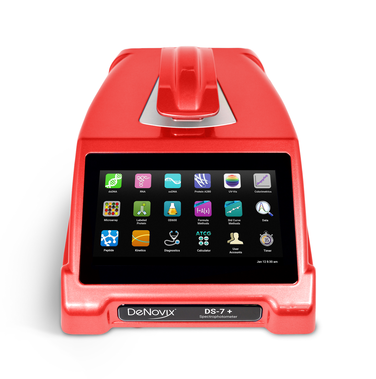 DS-7+ Spectrophotometer Fire Red