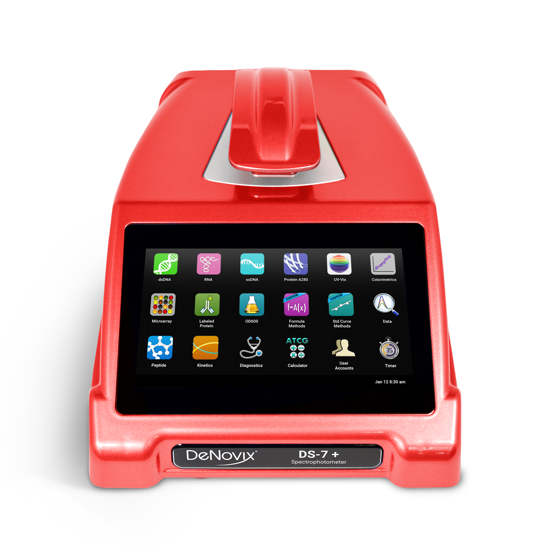 DS-7+ Spectrophotometer Fire Red