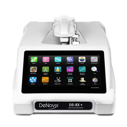 DS-8X Eight Channel Spectrophotometer Arctic White