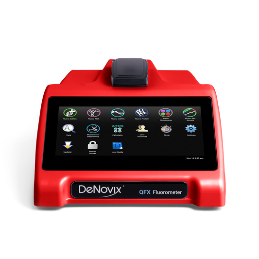 QFX Fluorometer Fire Red